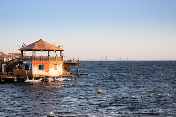 Fototapeta na wymiar In Corniche, Jeddah City