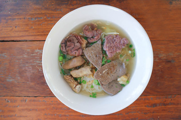 beef noodle, beef soup