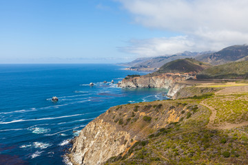 Highway No. 1, nahe Bixby Creek Bridge