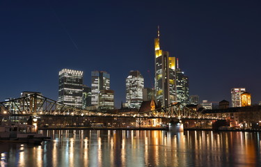Fototapeta premium Skyline Frankfurt