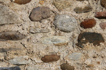 ancient wall stones and mornings