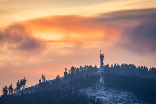 Blick auf den Wurmberg im Harz