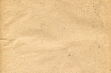 Fototapeta na wymiar texture of old paper in yellow hue
