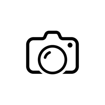 Cute Camera Icon Vector Design Template