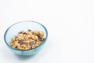 Cereal bowl of muesli