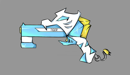 Tiger Toy Gun