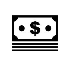 Simple Money Icon Vector Design Template