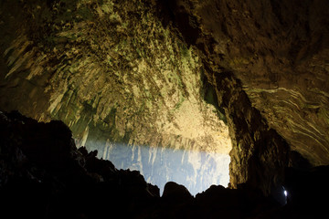 View inside Deer cave in Gunung Mulu National Park