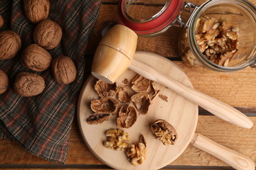 delicious walnut nuts if peel