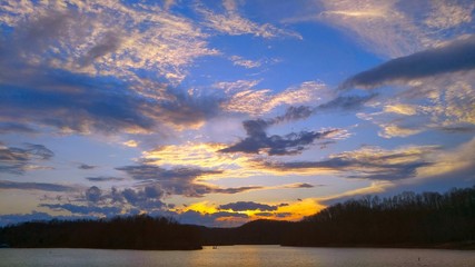 Beautiful summer and fall days at Yatesville Lake