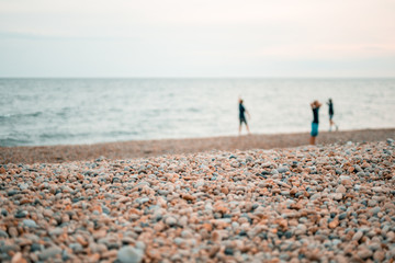 Devon Seaside Pebble Beach