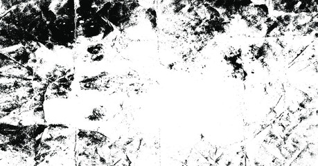 Rough black and white texture vector. Distressed overlay texture. Grunge background. Abstract textured effect. Vector Illustration. Black isolated on white background. EPS10.