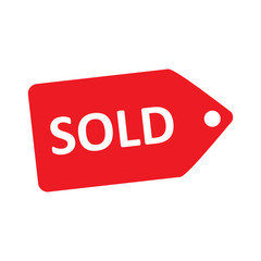 sold icon design vector logo template EPS 10