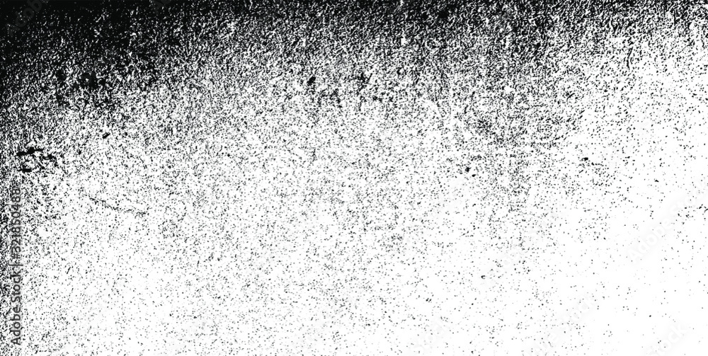 Poster abstract vector noise vanishing. subtle grunge texture overlay with fine particles isolated on a whi