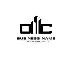 O C OC Initial building logo concept