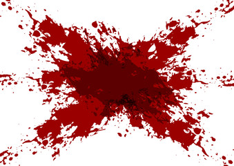 abstract vector splatter red color design background.illustration vector design