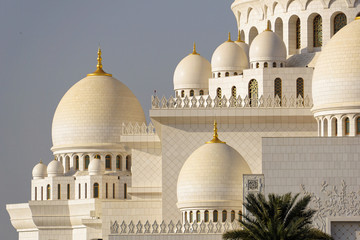 Sheikh Zayed Grand Mosque at Abu Dhabi, United Arab Emirates