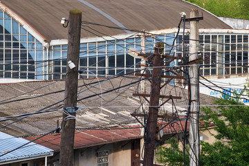 Faulty electrical wires and cables