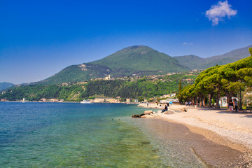 Gardasee - Ufer-Panorama