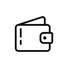 Best Wallet Icon Vector Template Design