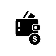 Best Wallet Icon Vector Template Design