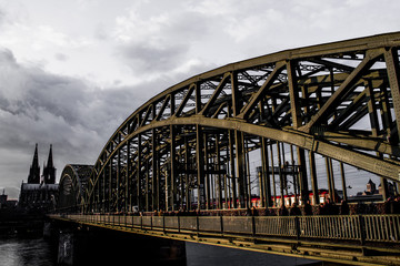 Cologne Cathedral and Hohenzollern Bridge