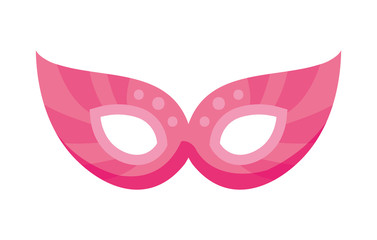 Isolated party mask vector design