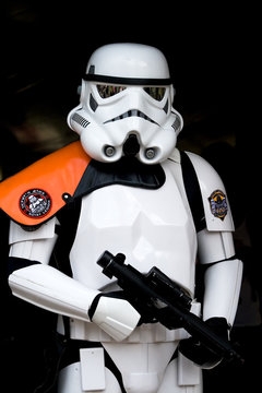 Star Wars Trooper at the Elf Fantasy Fair on April 25, 2010 in The Netherlands