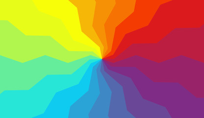 Rainbow background image , Vector illustration.