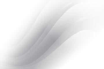 Obraz premium Abstract geometric white and gray color background. Vector, illustration. 