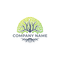 Obraz premium Tree logo design