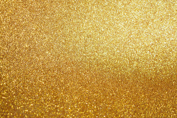 Abstract gold glitter sparkle background