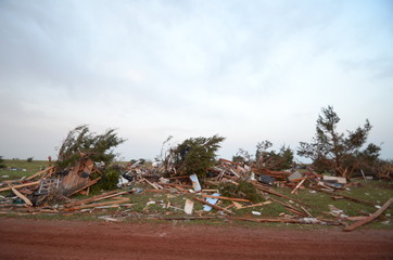tornado damage