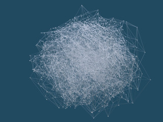 abstract network cloud