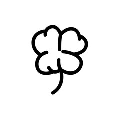 Cotton icon vector. Thin line sign. Isolated contour symbol illustration