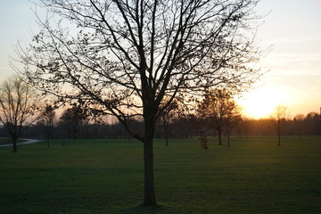 Obraz premium Inde, Indeland, Bach. Kraftwerk, Sonne, Winter, Natur, Wolken, Himmel