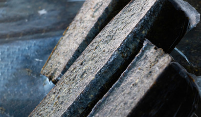 rubber blocks are ready for production