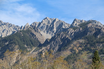 Rocky Peaks, Banff National Park, Alberta