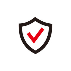 Verified protection icon illustration symbol