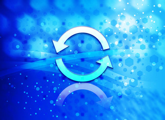 Update icon abstract light cyan blue hexagon pattern background