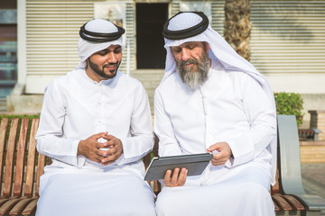 Businessmen in Dubai