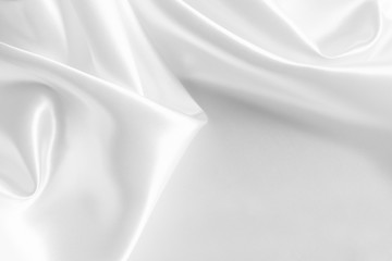 Elegant satin silk background, close-up