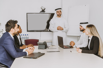 Business meeting in Dubai