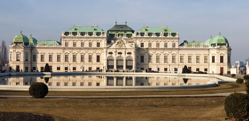 Fototapeta premium belvedere palace in vienna
