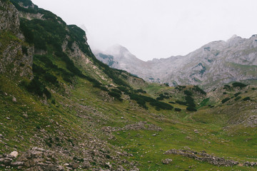 Fototapeta na wymiar Mountain trip, Montenegro, Durmitor national park