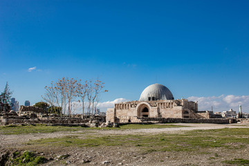 Temple of Hercules in Amman Citadel, Amman, Jordan