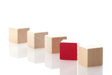 Set of kid toys isolated on white background