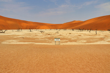 Fototapeta na wymiar Dead Vlei (Namib-Naukluft Park) - Namibia Africa