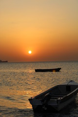 atardecer vivido 
