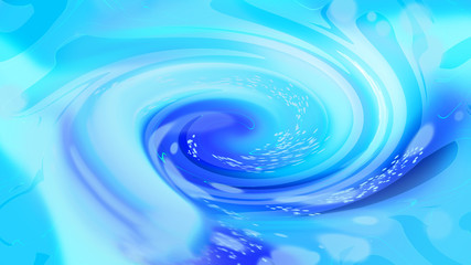 Abstract Watercolour swirl water splash